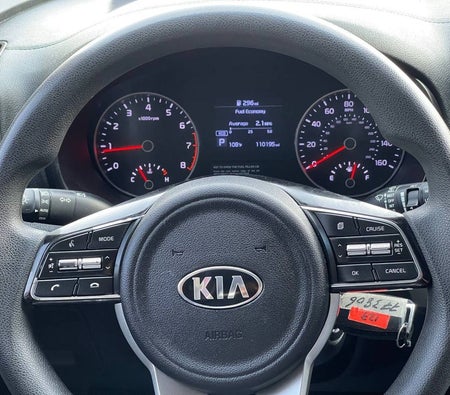 Red Kia Sportage 2020