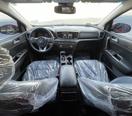 Red Kia Sportage 2020