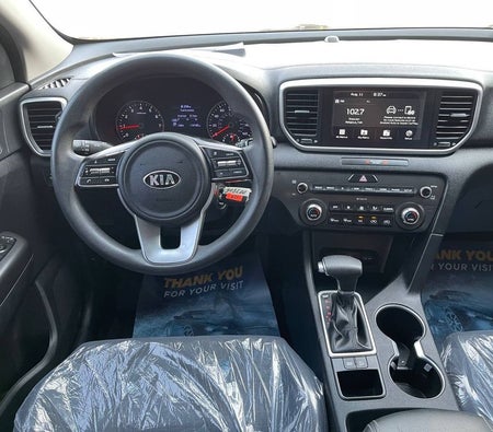 Red Kia Sportage 2020