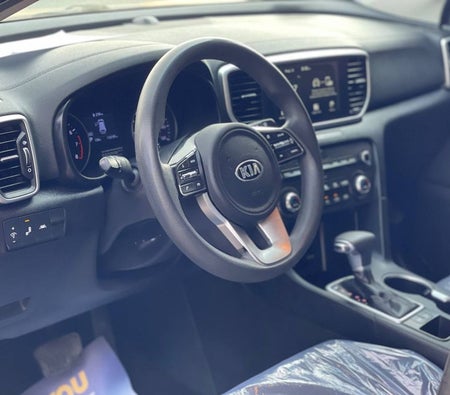Red Kia Sportage 2020