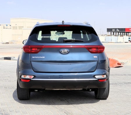 Blue Kia Sportage LX GDI 2020
