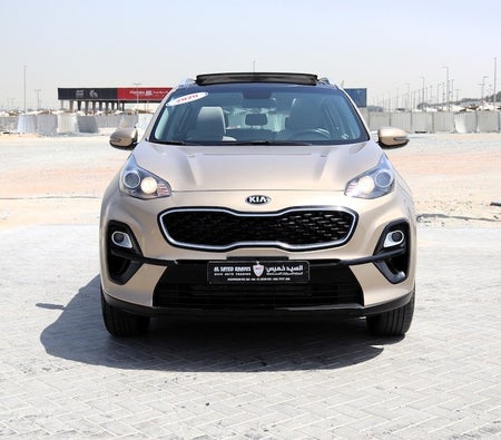Beige Kia Sportage EX TOP 2020