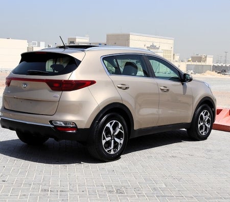 Beige Kia Sportage EX TOP 2020