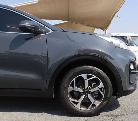 Gray Kia Sportage 2020