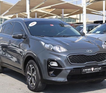 Gray Kia Sportage 2020