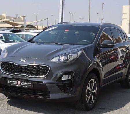 Gray Kia Sportage 2020