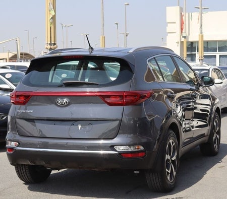 Gray Kia Sportage 2020