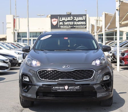 Gray Kia Sportage 2020