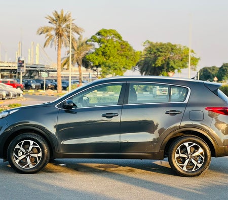 Gray Kia Sportage LX 2020
