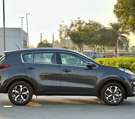 Gray Kia Sportage LX 2020