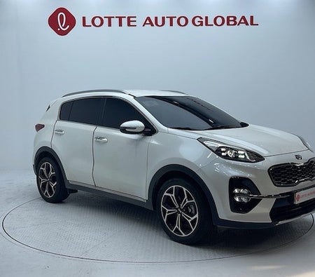 White Kia Sportage 2020