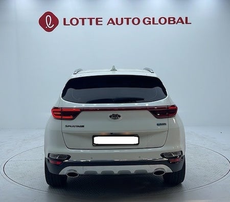 White Kia Sportage 2020