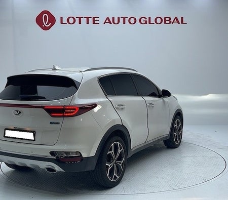 White Kia Sportage 2020