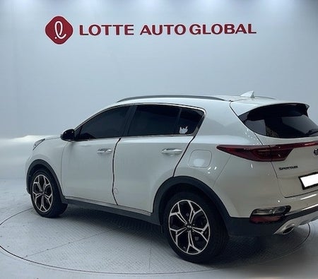 White Kia Sportage 2020