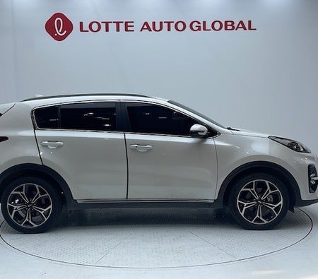 White Kia Sportage 2020