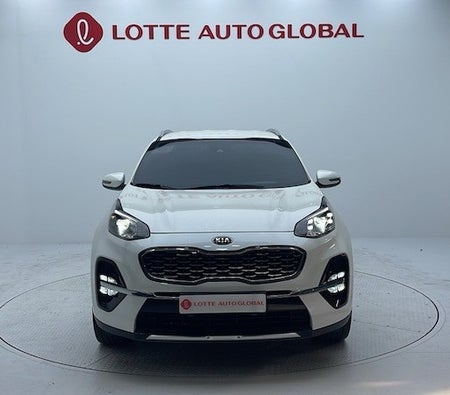 White Kia Sportage 2020