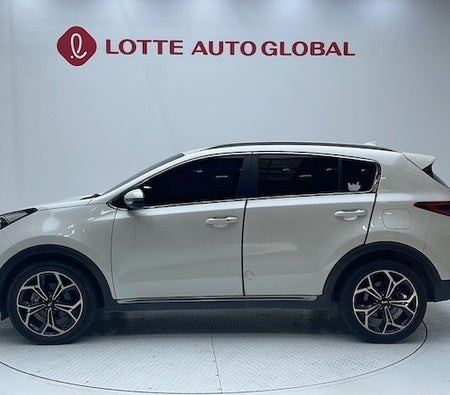 White Kia Sportage 2020