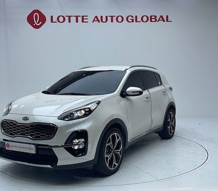 White Kia Sportage 2020