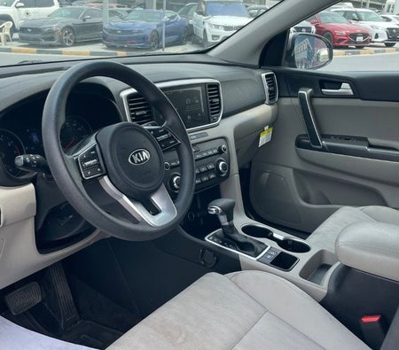 Gray Kia Sportage 2020