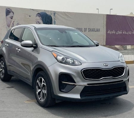 Gray Kia Sportage 2020