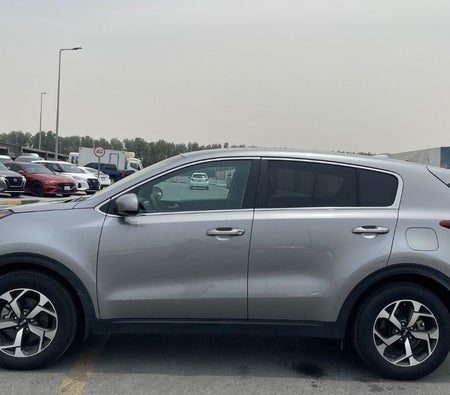 Gray Kia Sportage 2020