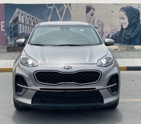 Gray Kia Sportage 2020