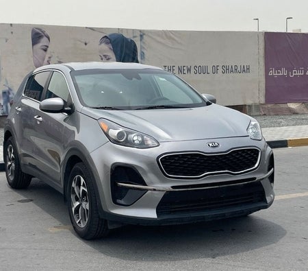 Gray Kia Sportage 2020