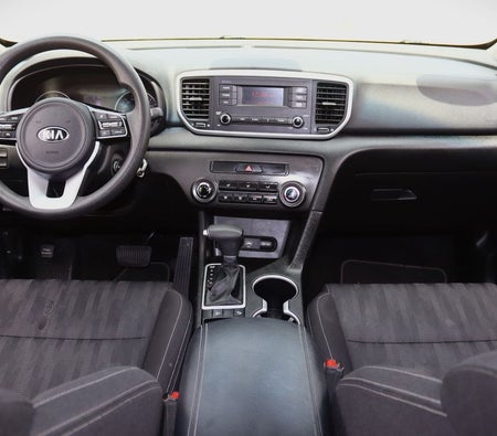 White Kia Sportage 2020