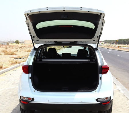 White Kia Sportage 2020