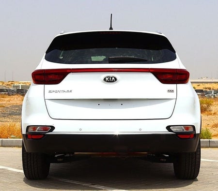 White Kia Sportage 2020