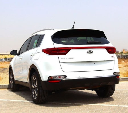 White Kia Sportage 2020