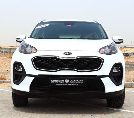 White Kia Sportage 2020
