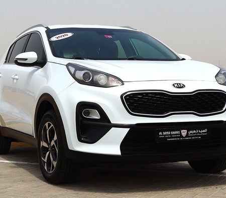 White Kia Sportage 2020