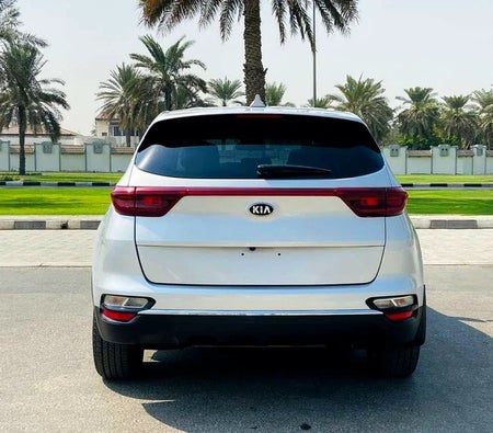Silver Kia Sportage LX 2021