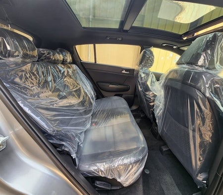 Gray Kia Sportage LX TOP 2021