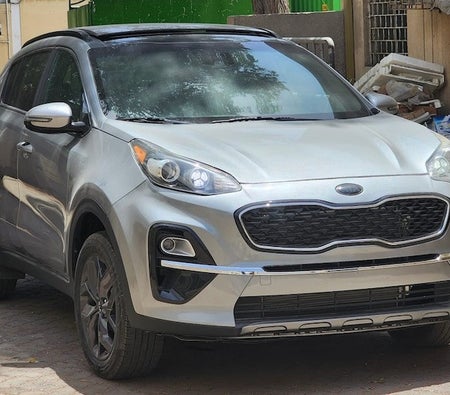 Gray Kia Sportage LX TOP 2021