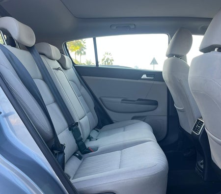 Silver Kia Sportage 2021