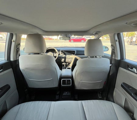 Silver Kia Sportage 2021