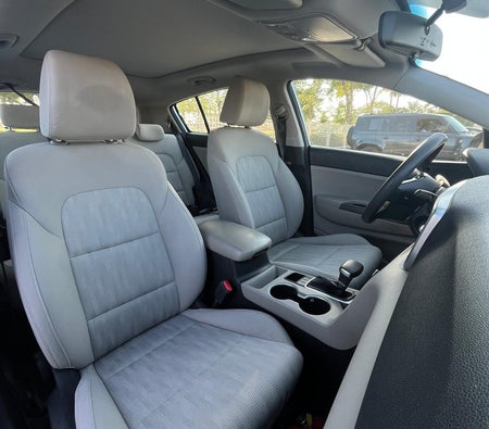 Silver Kia Sportage 2021