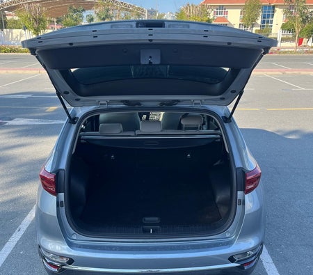 Silver Kia Sportage 2021