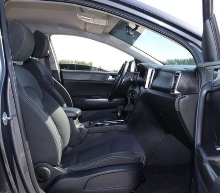 Gray Kia Sportage 2021