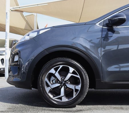 Gray Kia Sportage 2021