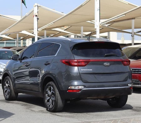 Gray Kia Sportage 2021