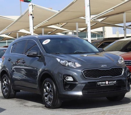 Gray Kia Sportage 2021