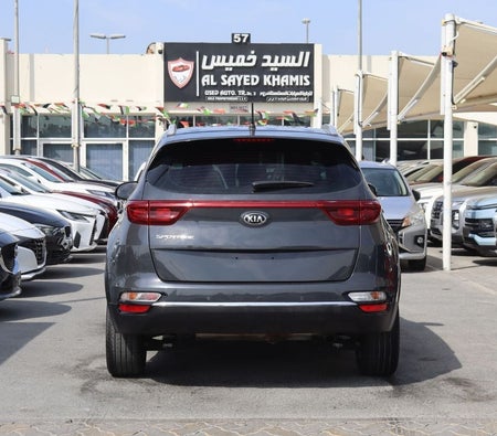 Gray Kia Sportage 2021