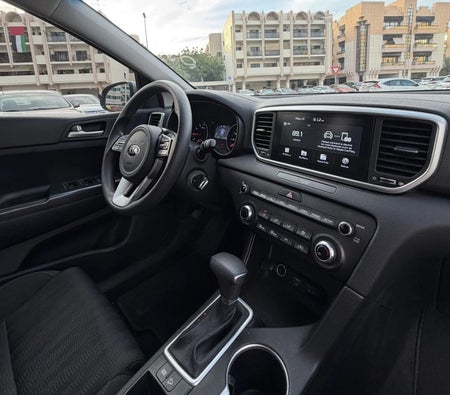 Gray Kia Sportage 2022