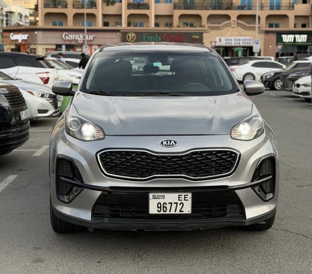 Gray Kia Sportage 2022