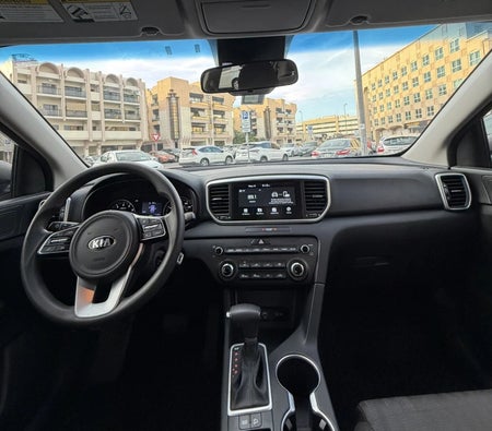 Gray Kia Sportage 2022