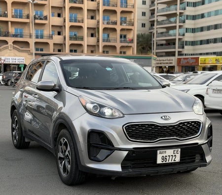 Gray Kia Sportage 2022
