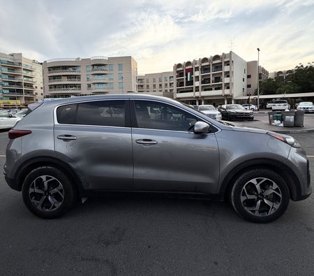 Gray Kia Sportage 2022